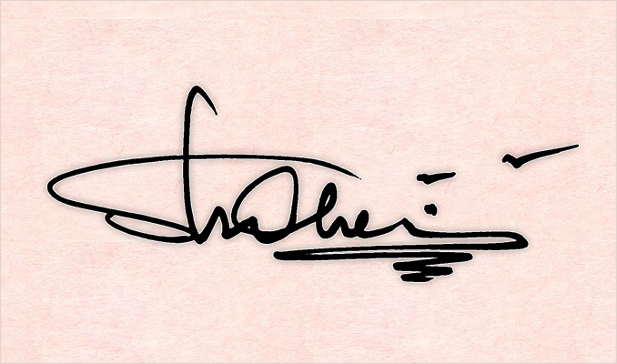 Shoriのサインデザイン例（スマートフォン表示用）